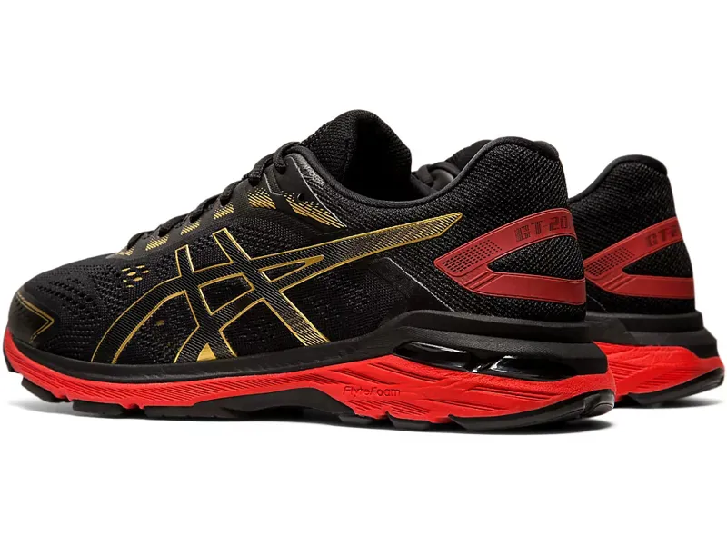 Asics Women's GT-2000 7 Black/Gold UK 5.5-2
